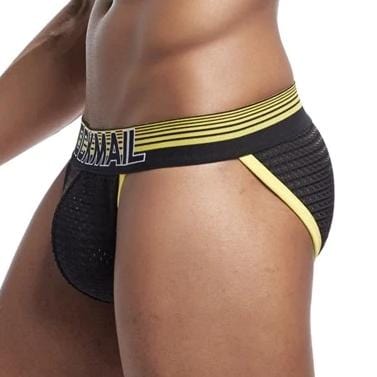 Trimmed Mesh Tanga Briefs | dmunderwear