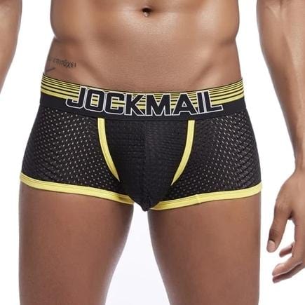 Trimmed Mesh Trunks | dmunderwear