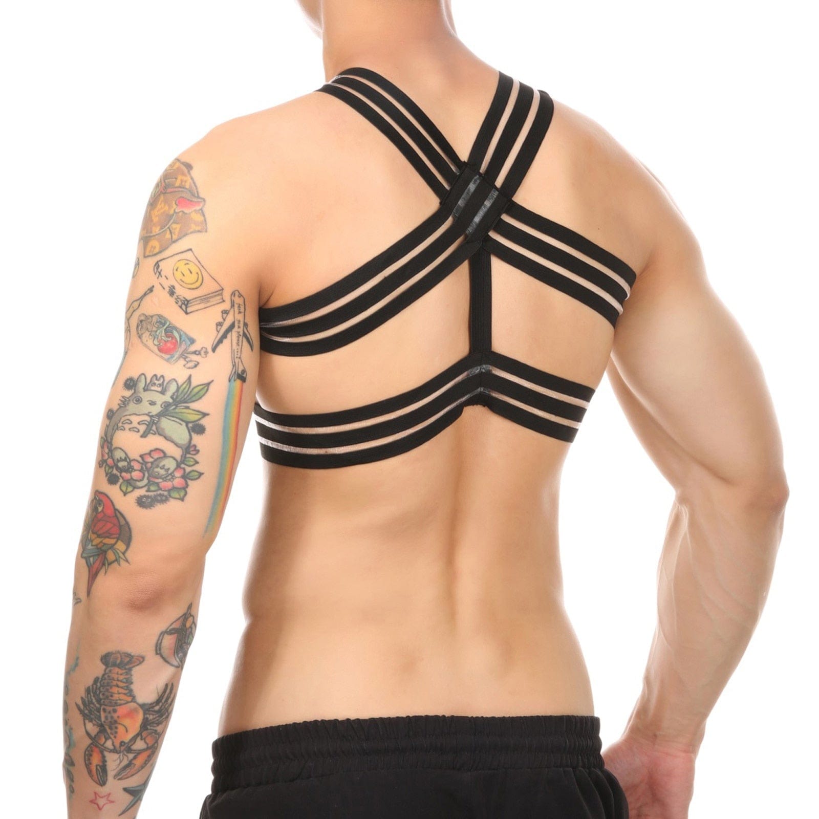 Triple Threat Harness | dmunderwear detail image 2