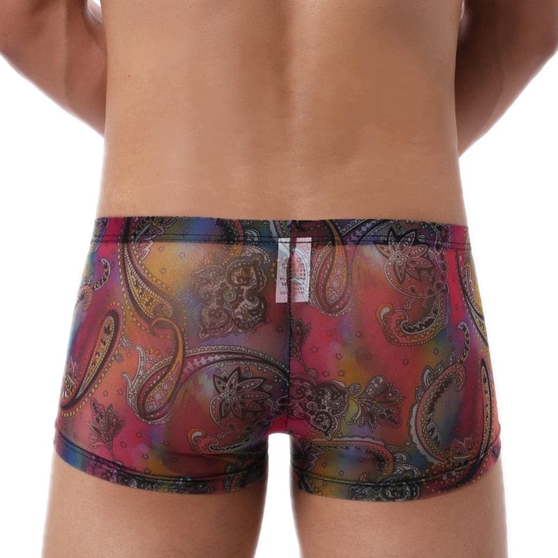 Trippy Sheer Trunks | dmunderwear detail image 13