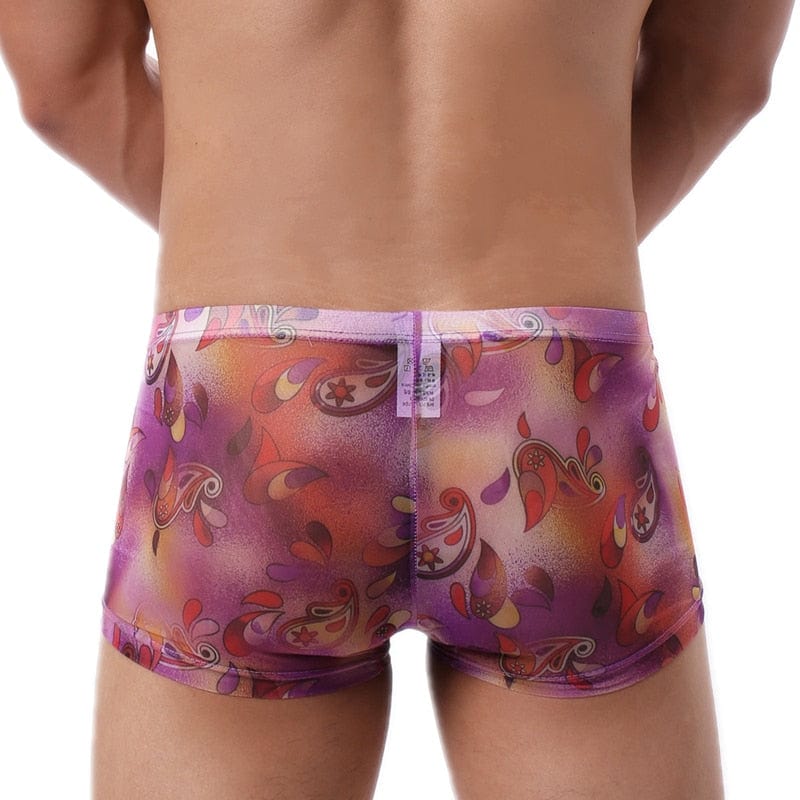 Trippy Sheer Trunks | dmunderwear detail image 5