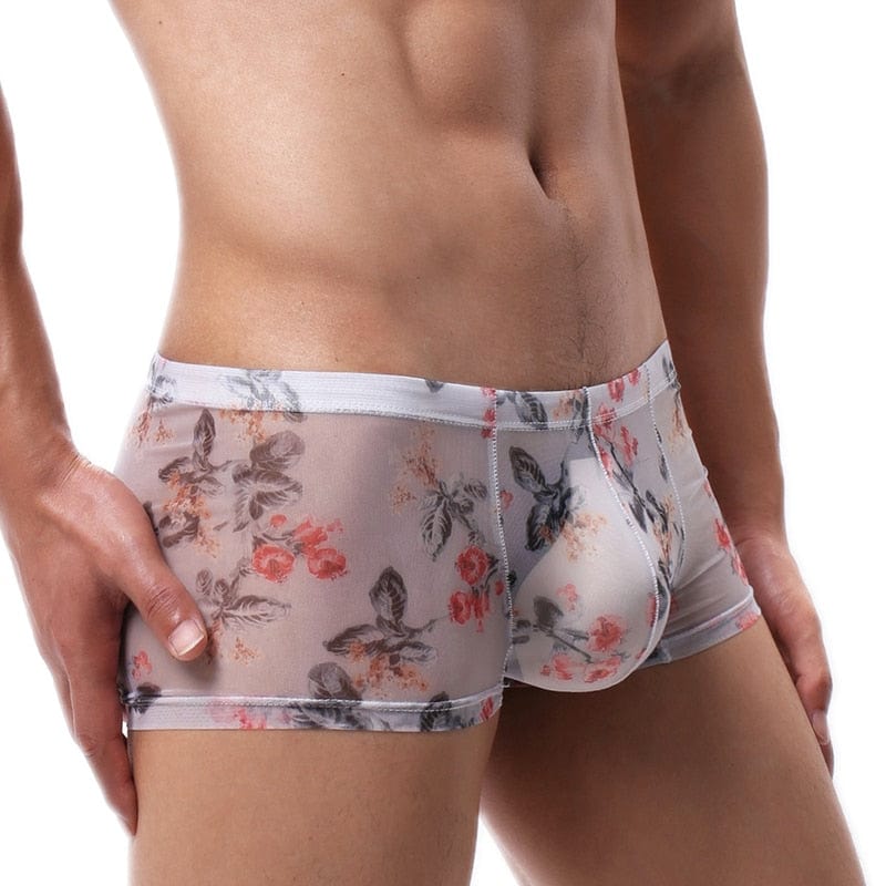 Trippy Sheer Trunks | dmunderwear detail image 6