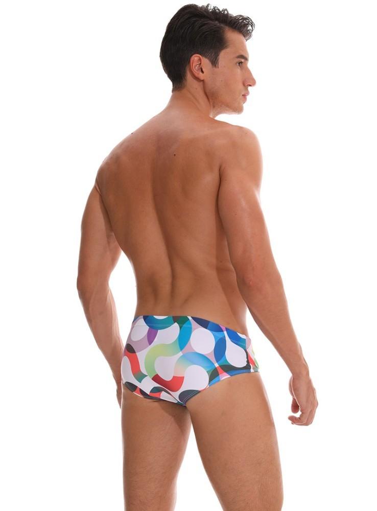Trippy Swim Briefs | dmunderwear detail image 2