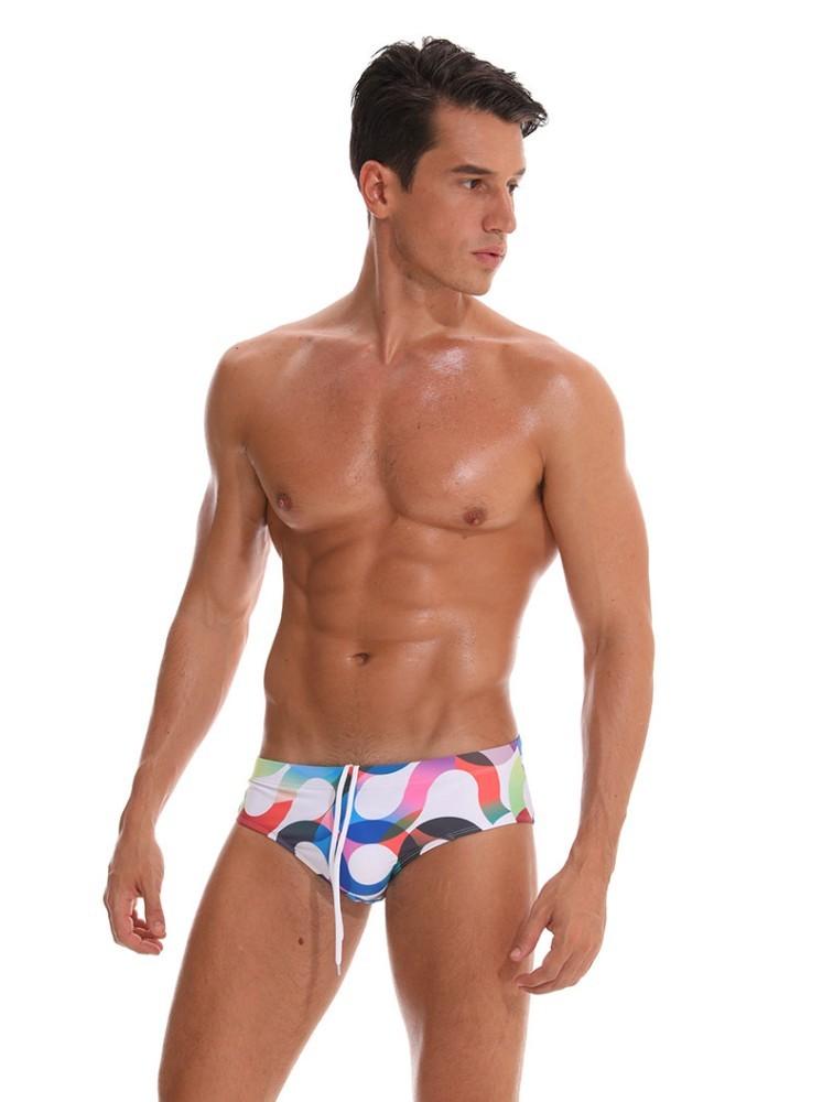 Trippy Swim Briefs | dmunderwear detail image 3
