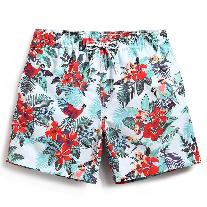 Tropical Floral Board Shorts | dmunderwear detail image 2