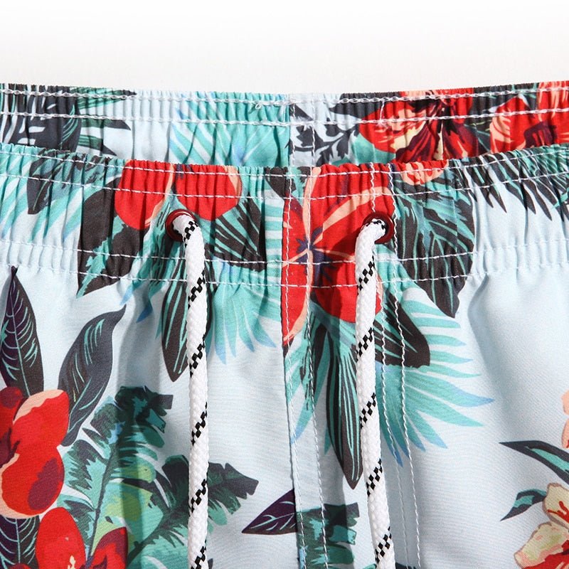 Tropical Floral Board Shorts | dmunderwear detail image 3