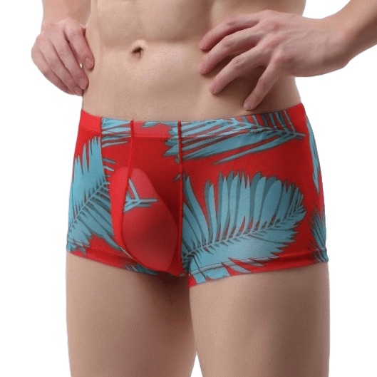 Tropical Sheer Trunks | dmunderwear