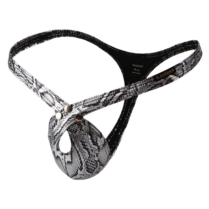 Twist Reptile Thong | dmunderwear detail image 6