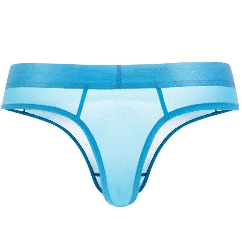 Ultra-Thin Ice Silk Thong | dmunderwear detail image 2