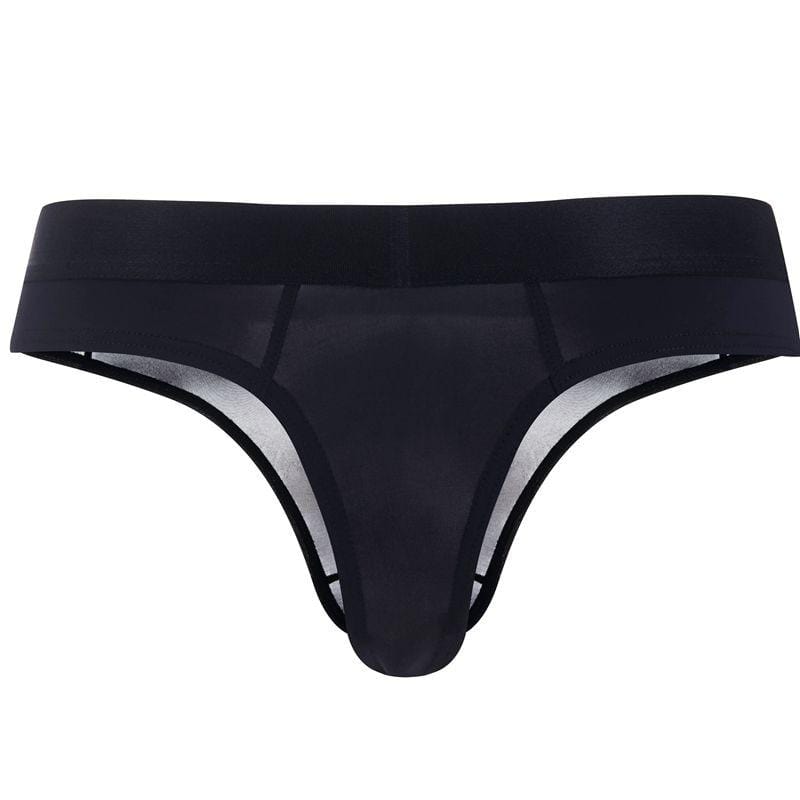 Ultra-Thin Ice Silk Thong | dmunderwear detail image 4