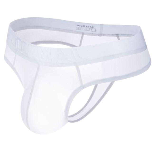 Ultra-Thin Ice Silk Thong | dmunderwear detail image 5