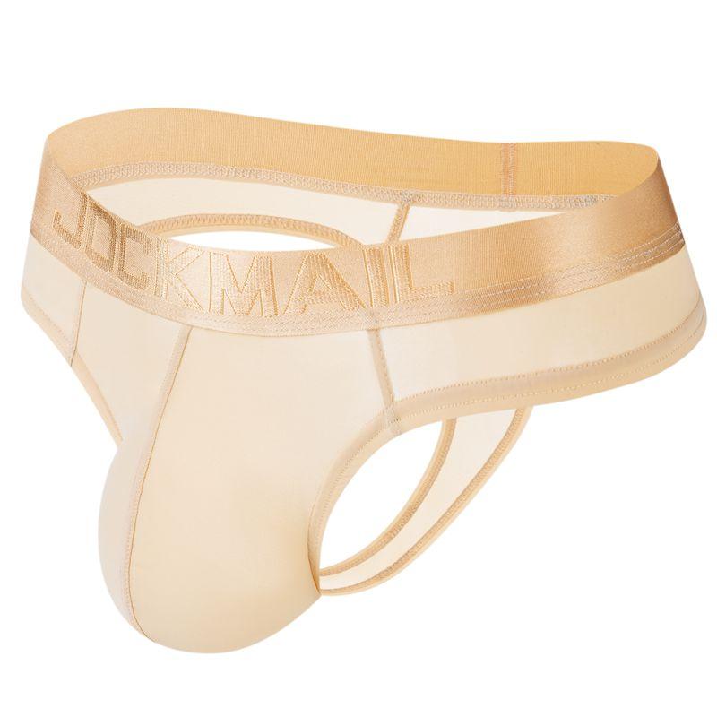 Ultra-Thin Ice Silk Thong | dmunderwear detail image 9