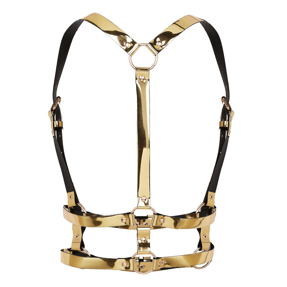 Unisex Punk Rave Festival Harness | dmunderwear detail image 20