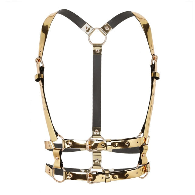 Unisex Punk Rave Festival Harness | dmunderwear detail image 4