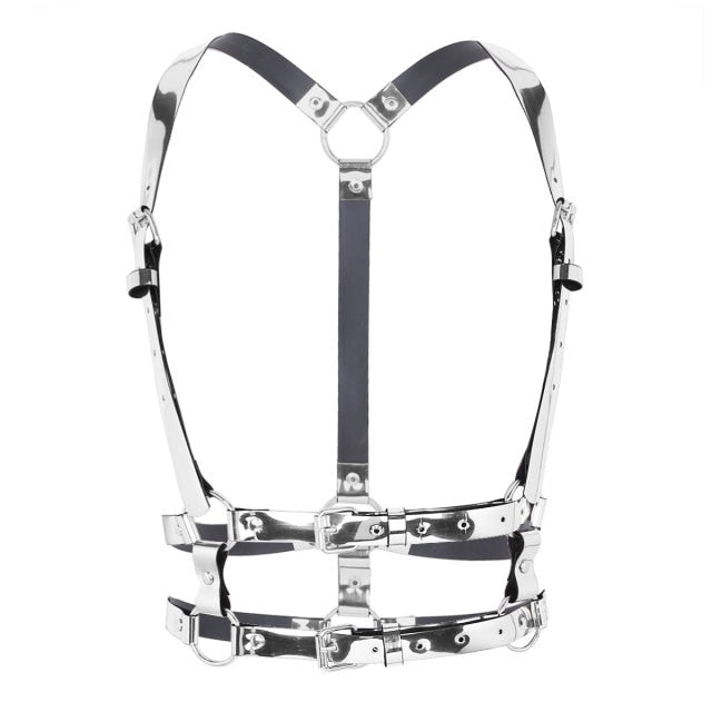Unisex Punk Rave Festival Harness | dmunderwear detail image 6