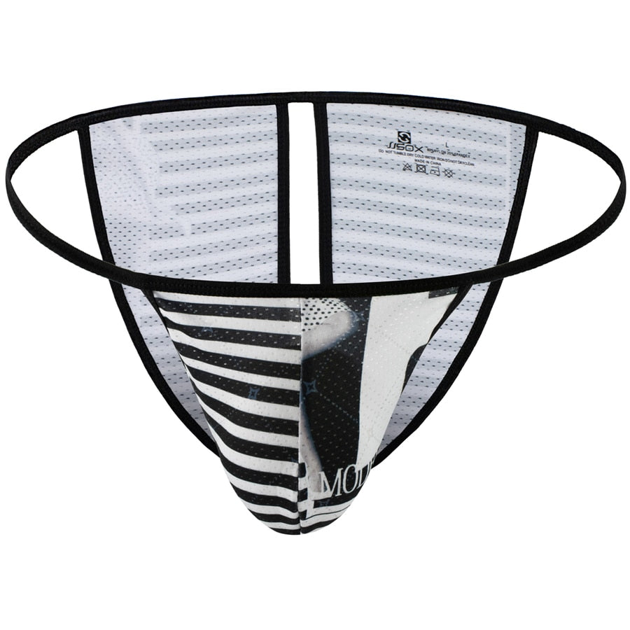 Variety Graphic Open-Back Bikini (12 Designs) | dmunderwear detail image 12