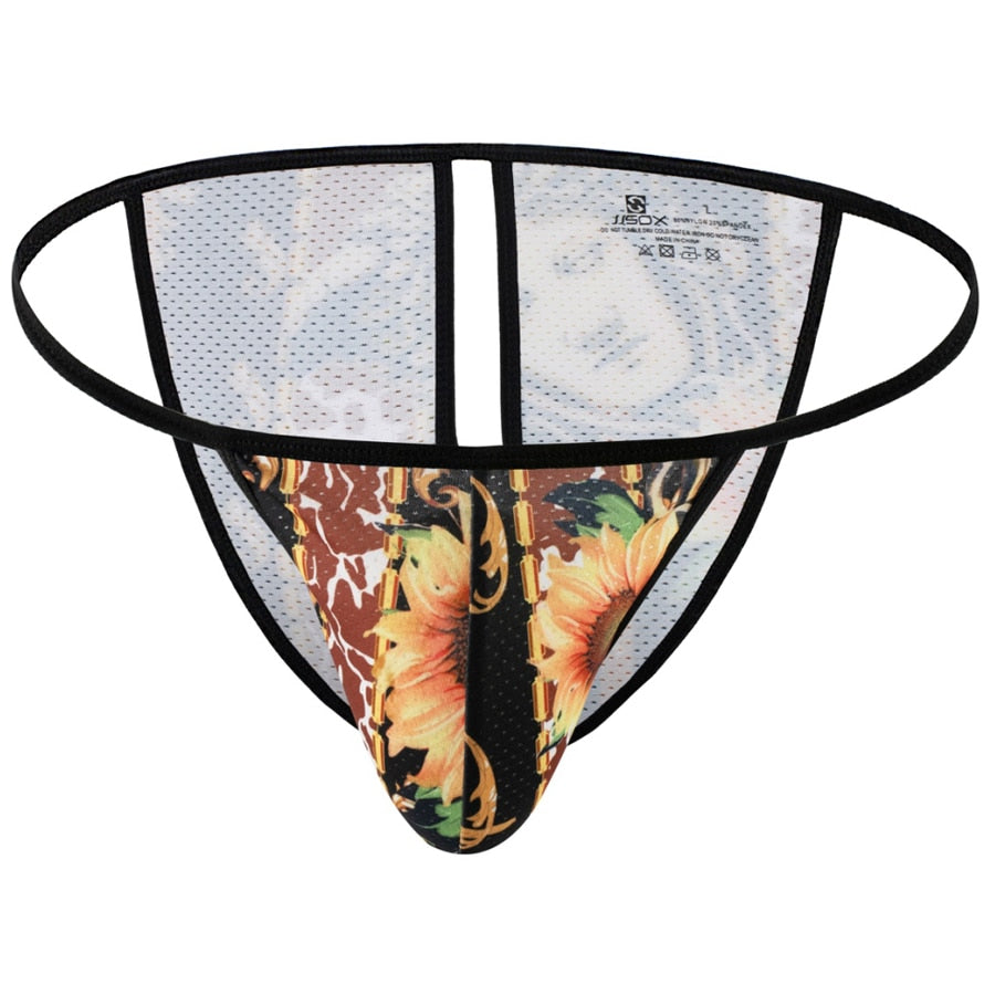 Variety Graphic Open-Back Bikini (12 Designs) | dmunderwear detail image 5