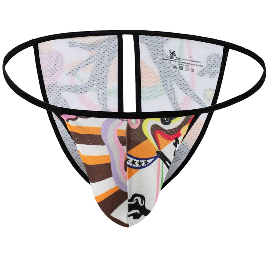 Variety Graphic Open-Back Bikini (12 Designs) | dmunderwear detail image 7