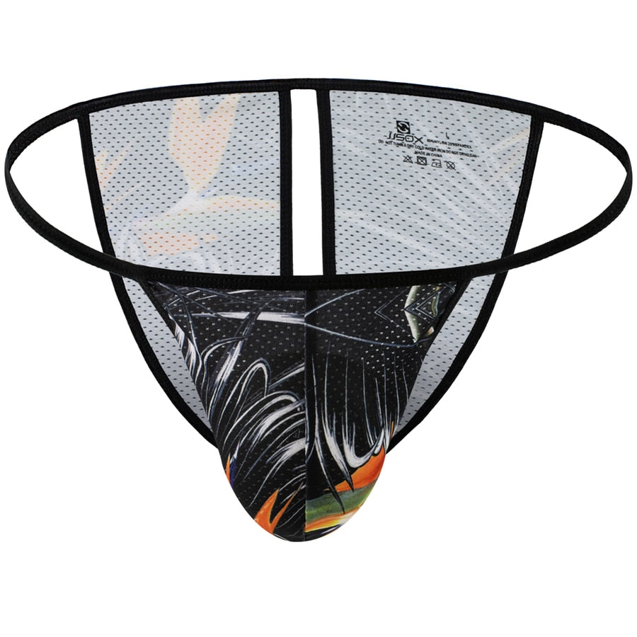 Variety Graphic Open-Back Bikini (12 Designs) | dmunderwear detail image 8