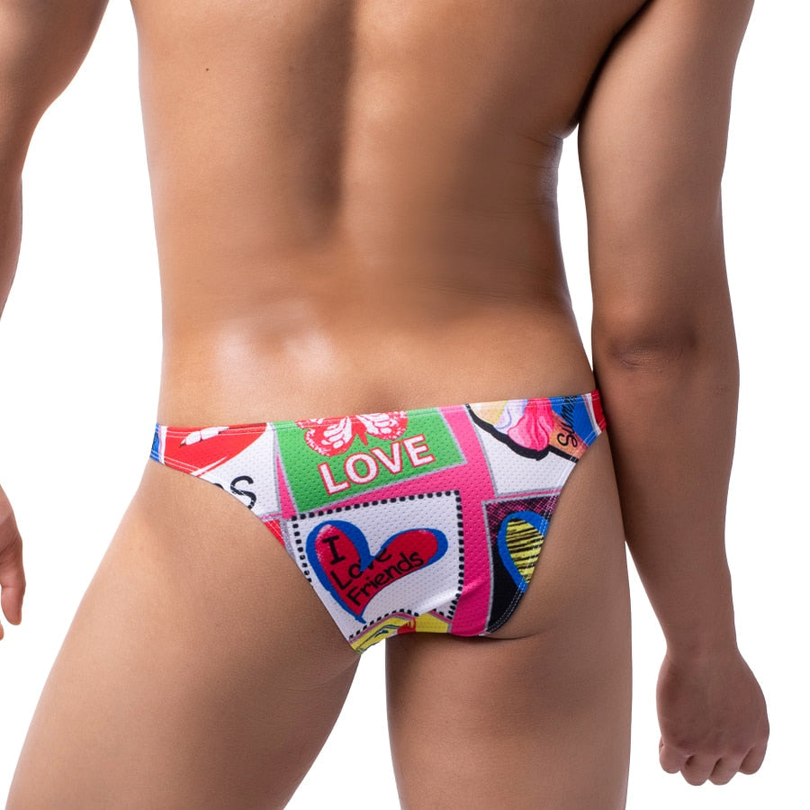 Variety Graphic Thongkini (12 Designs) | dmunderwear detail image 7
