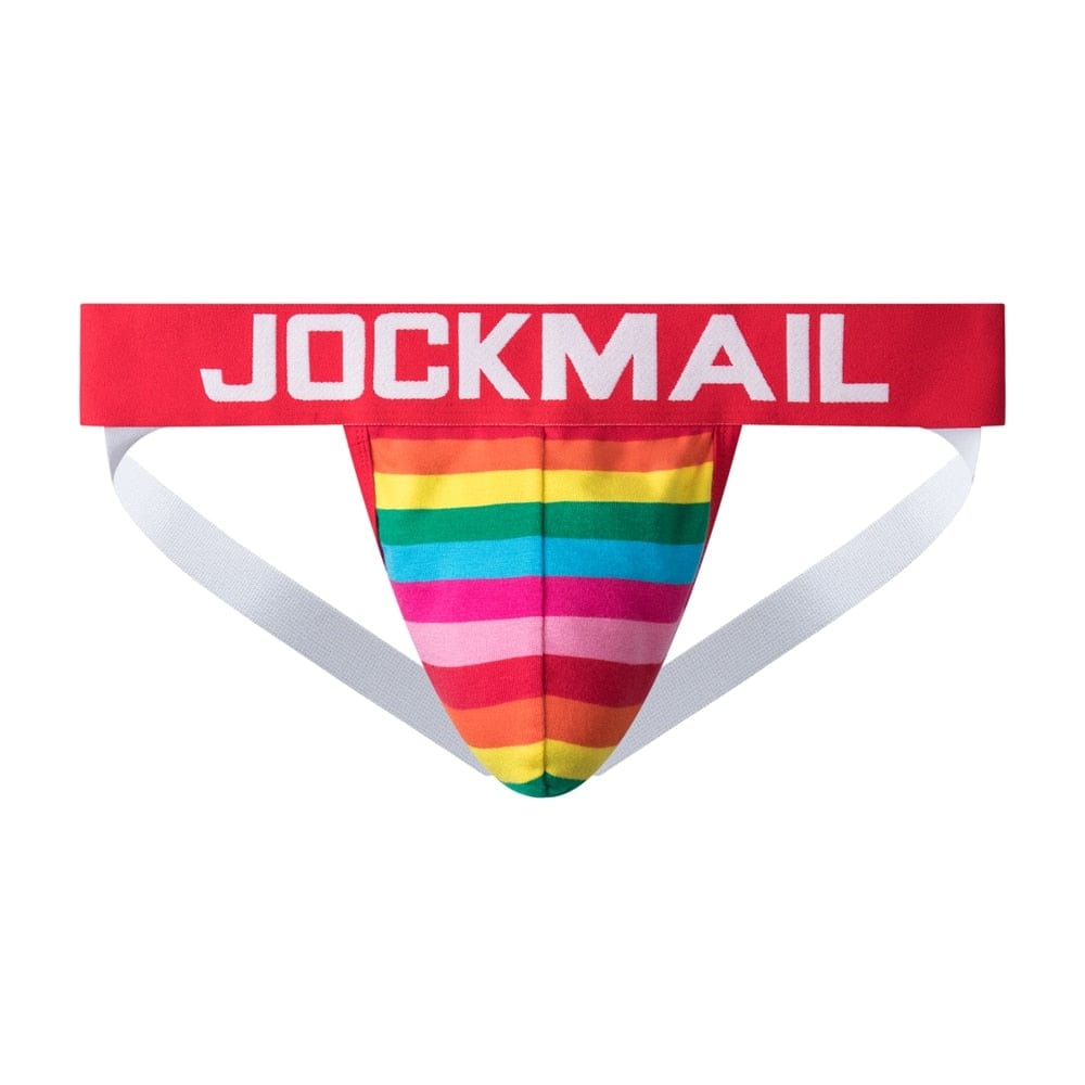 Vibrant Striped Jockstrap | dmunderwear