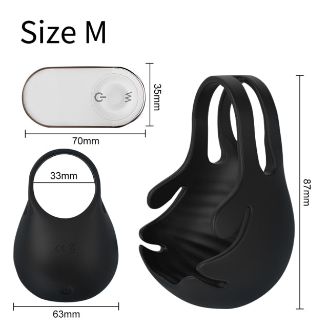 Vibrating Chastity Cage | dmunderwear detail image 2