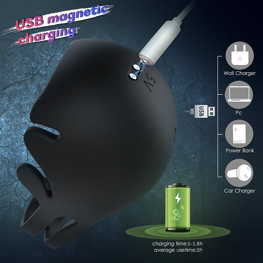 Vibrating Chastity Cage | dmunderwear detail image 7