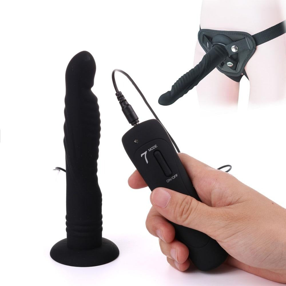 Vibrating Pegging Strapon | dmunderwear detail image 3