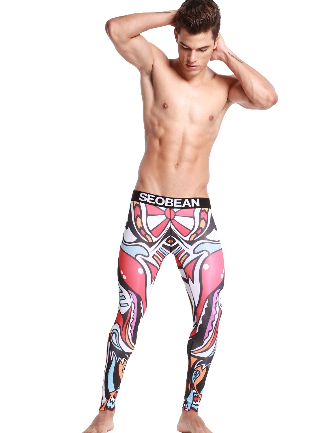 Visual Arts Long John Sport Leggings 50412 | dmunderwear detail image 14