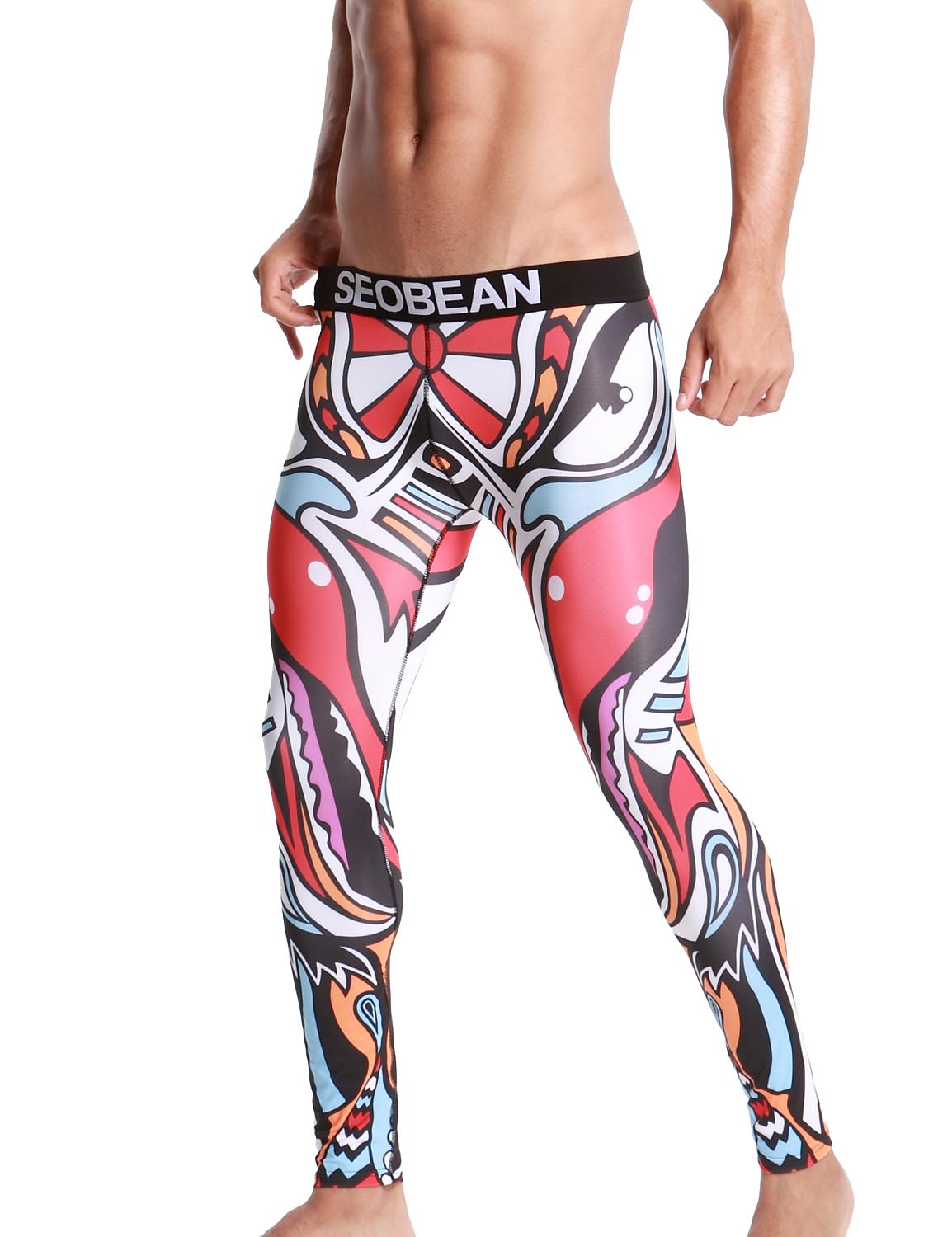 Visual Arts Long John Sport Leggings 50412 | dmunderwear detail image 6