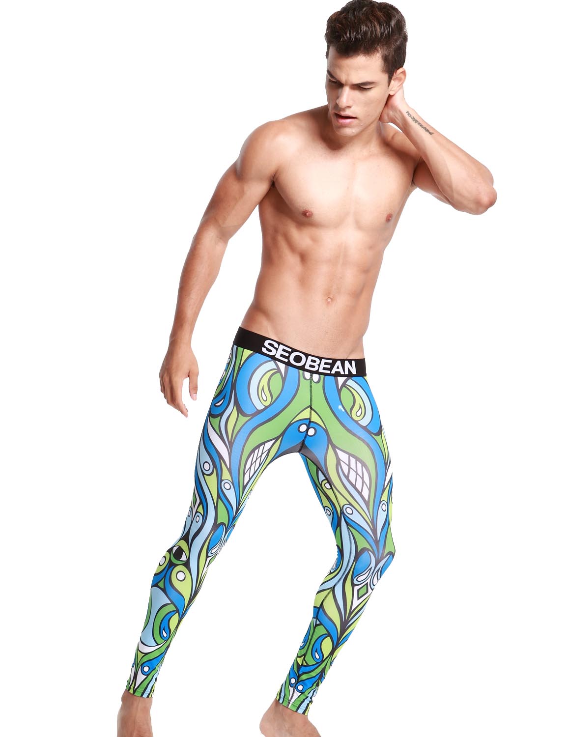 Visual Arts Long John Sport Leggings 50412 | dmunderwear detail image 8