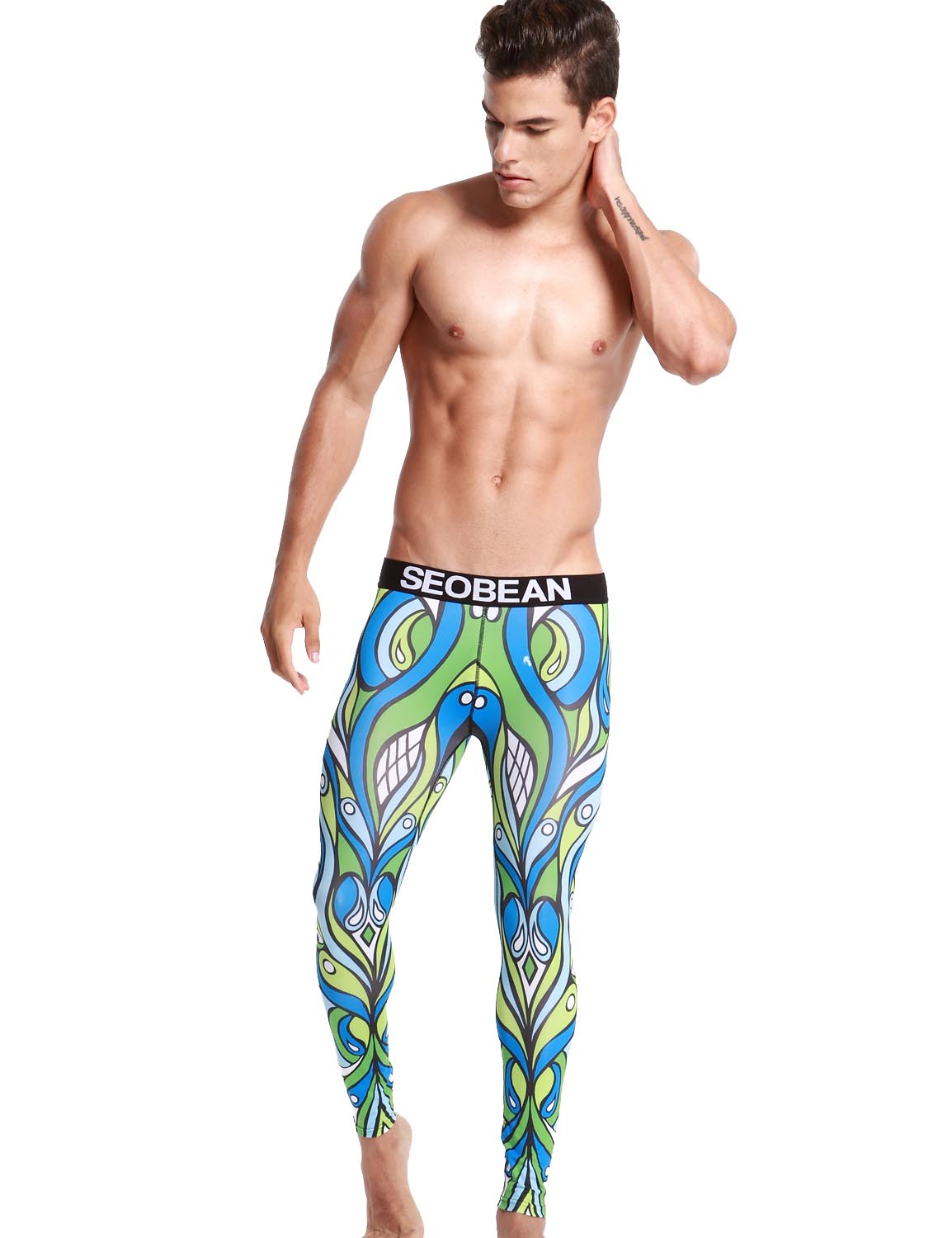 Visual Arts Long John Sport Leggings 50412 | dmunderwear detail image 9