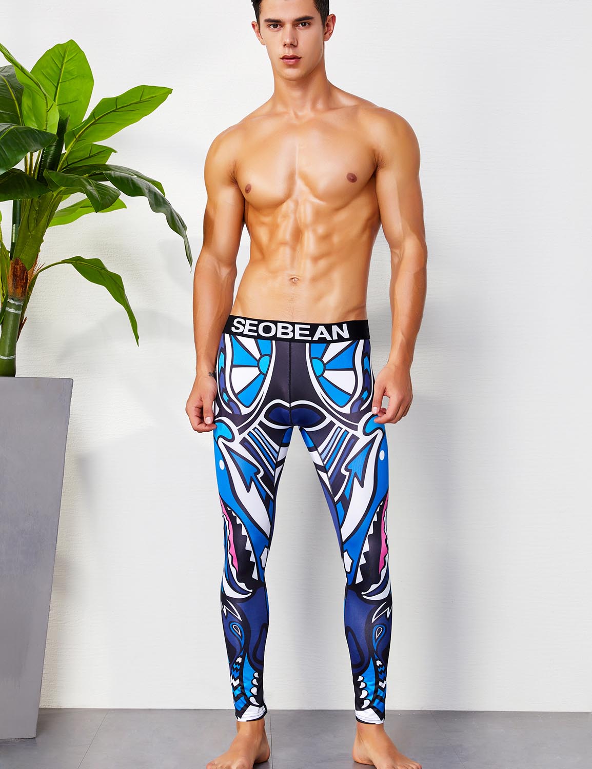 Visual Arts Long John Sport Leggings 80403 | dmunderwear detail image 3