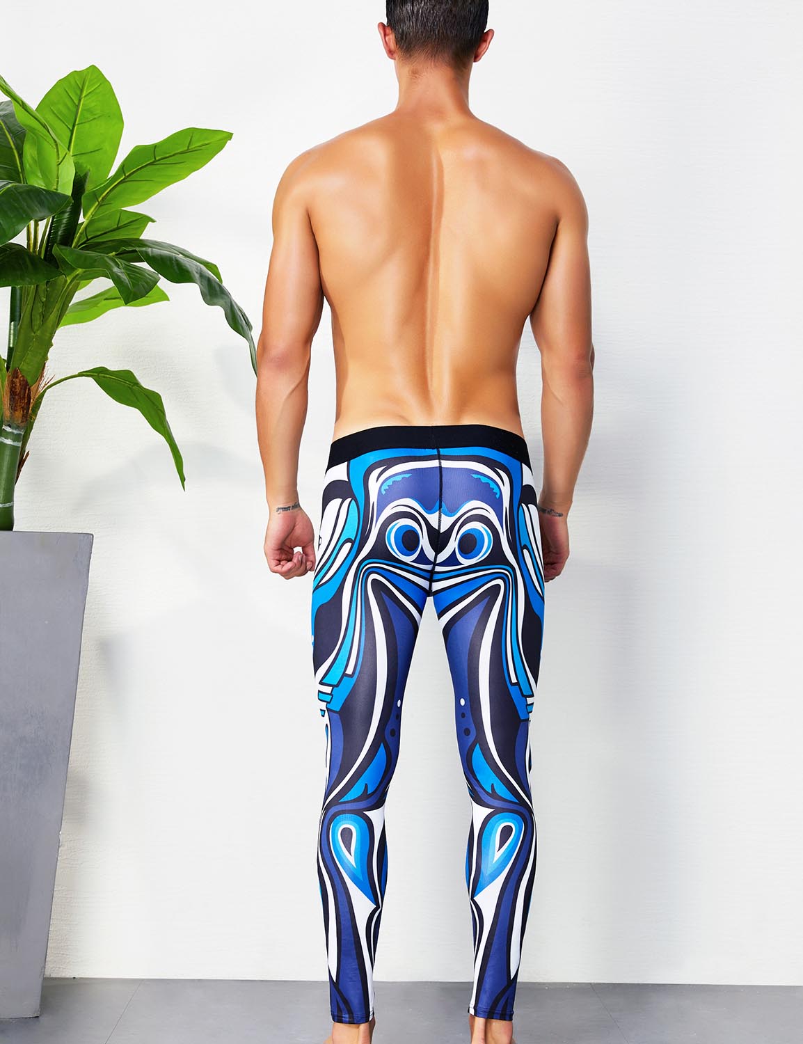 Visual Arts Long John Sport Leggings 80403 | dmunderwear detail image 4