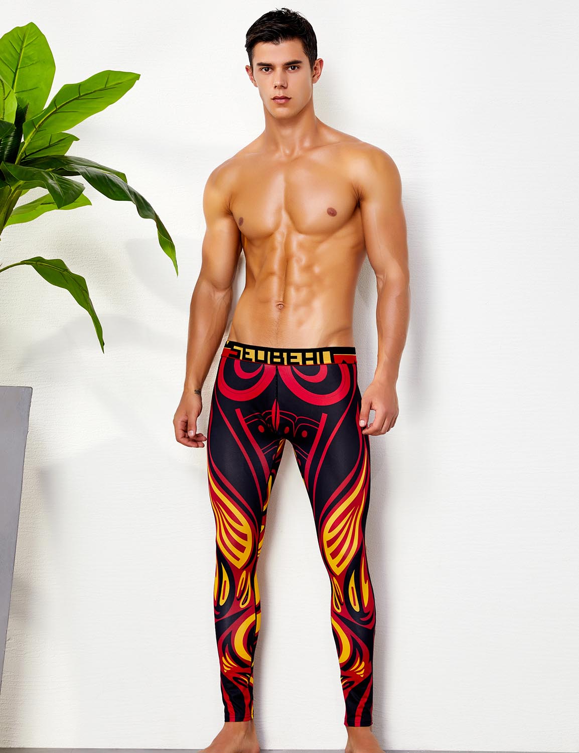 Visual Arts Long John Sport Leggings 80404 | dmunderwear detail image 10