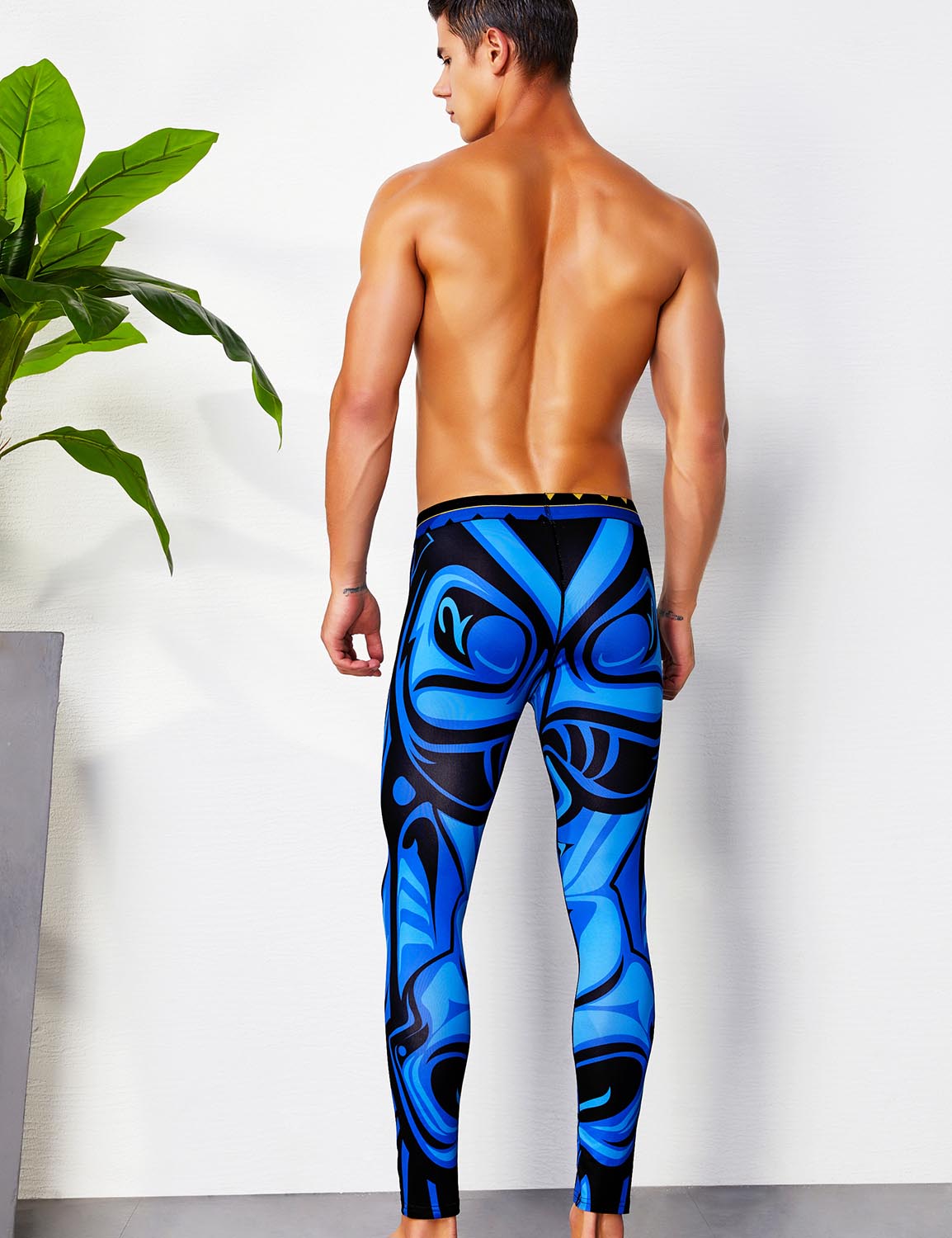 Visual Arts Long John Sport Leggings 80404 | dmunderwear detail image 2