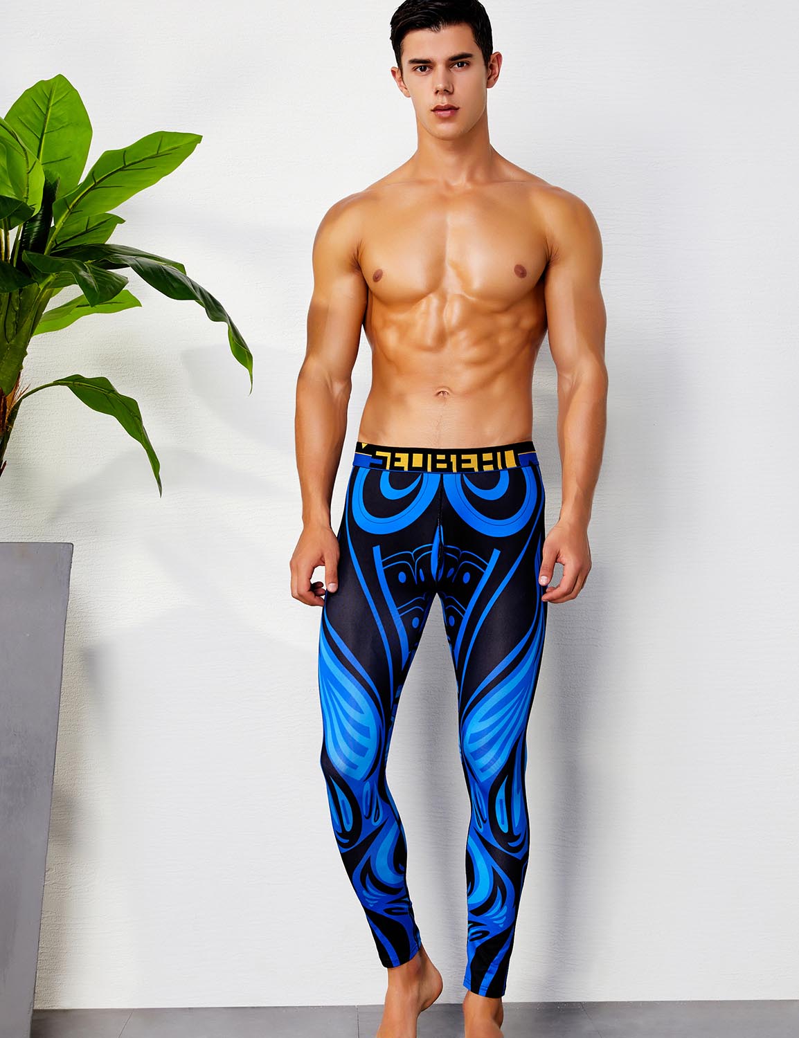 Visual Arts Long John Sport Leggings 80404 | dmunderwear detail image 3