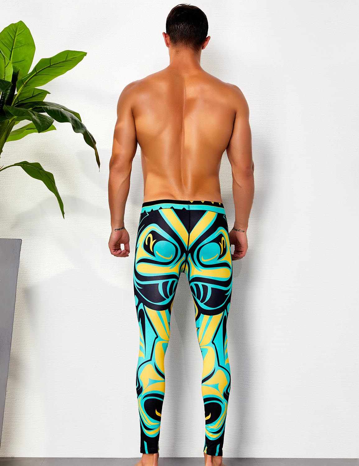 Visual Arts Long John Sport Leggings 80404 | dmunderwear detail image 6