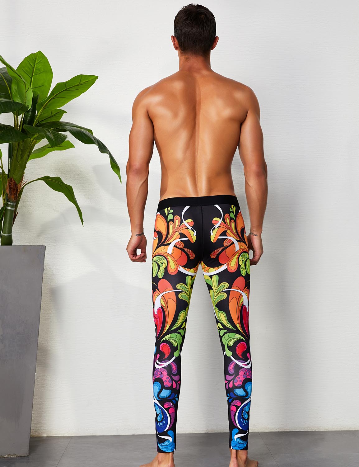 Visual Arts Long John Sport Leggings 80405 | dmunderwear detail image 2