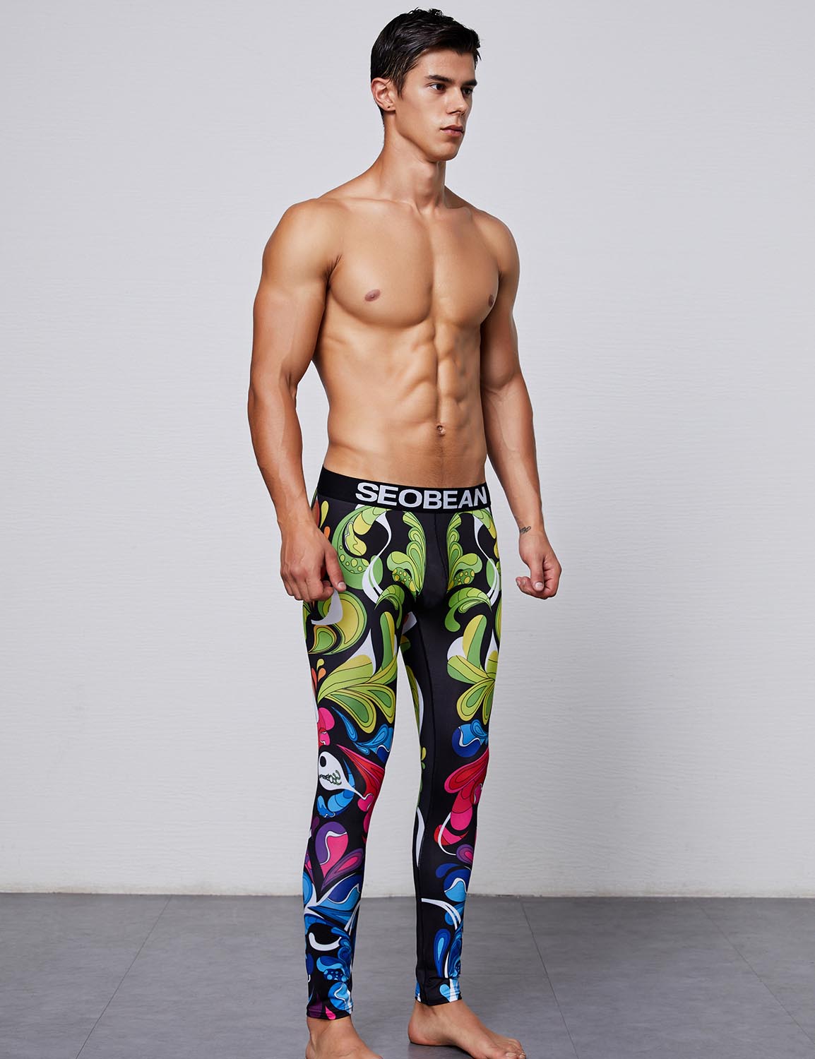 Visual Arts Long John Sport Leggings 80405 | dmunderwear detail image 3