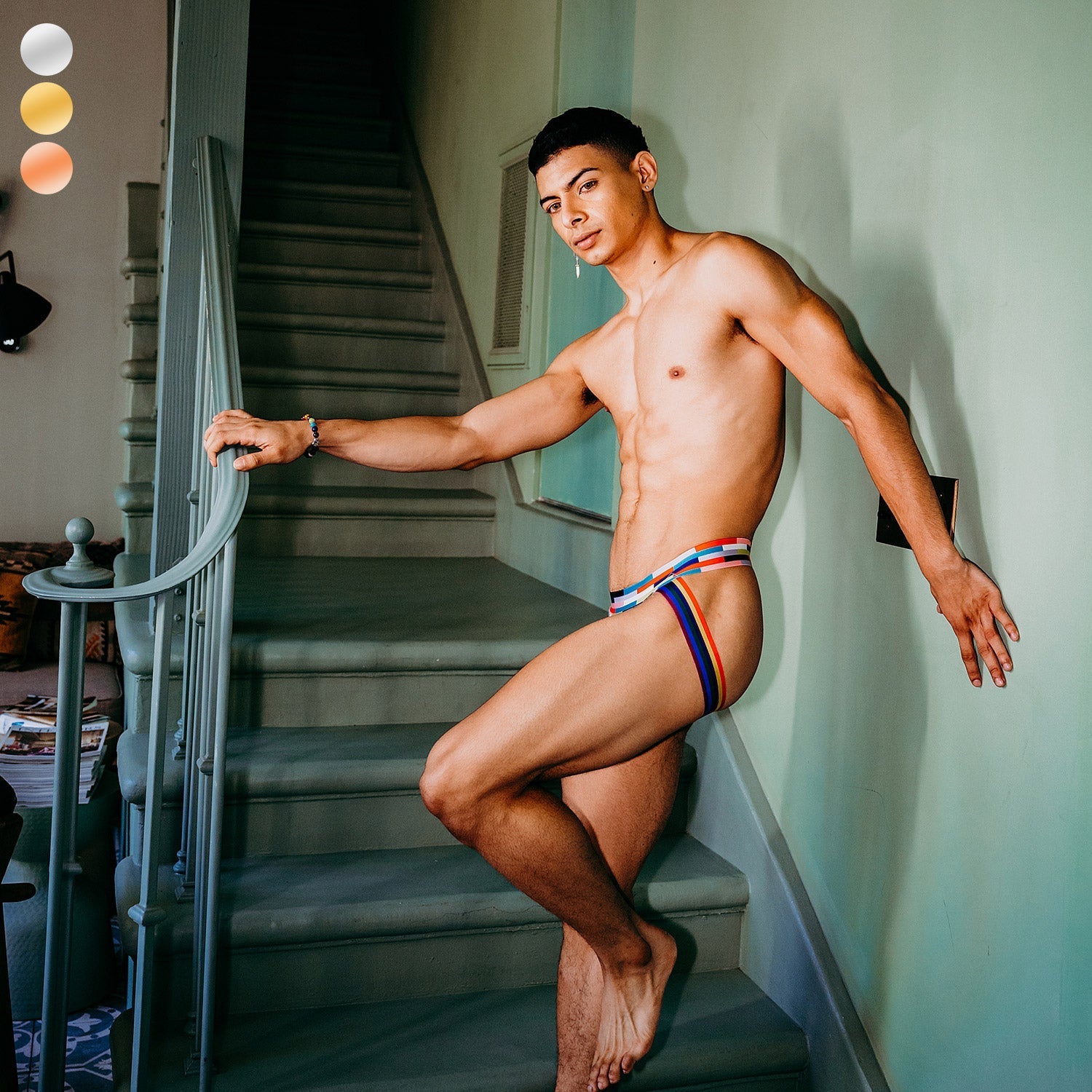 ORVLS Warhol Jockstrap | dmunderwear detail image 2