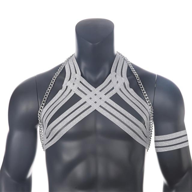 Waterfall Harness + Chain | dmunderwear detail image 4
