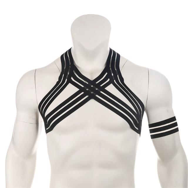 ORVLS Waterfall Harness + Chain | dmunderwear detail image 11