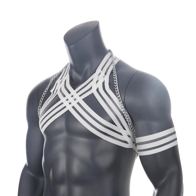 ORVLS Waterfall Harness + Chain | dmunderwear detail image 7