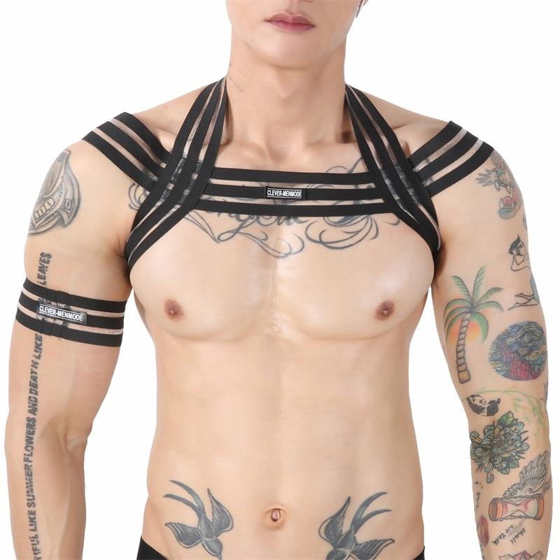 ORVLS Waterfall Harness + Metallic Jock Briefs | dmunderwear detail image 12