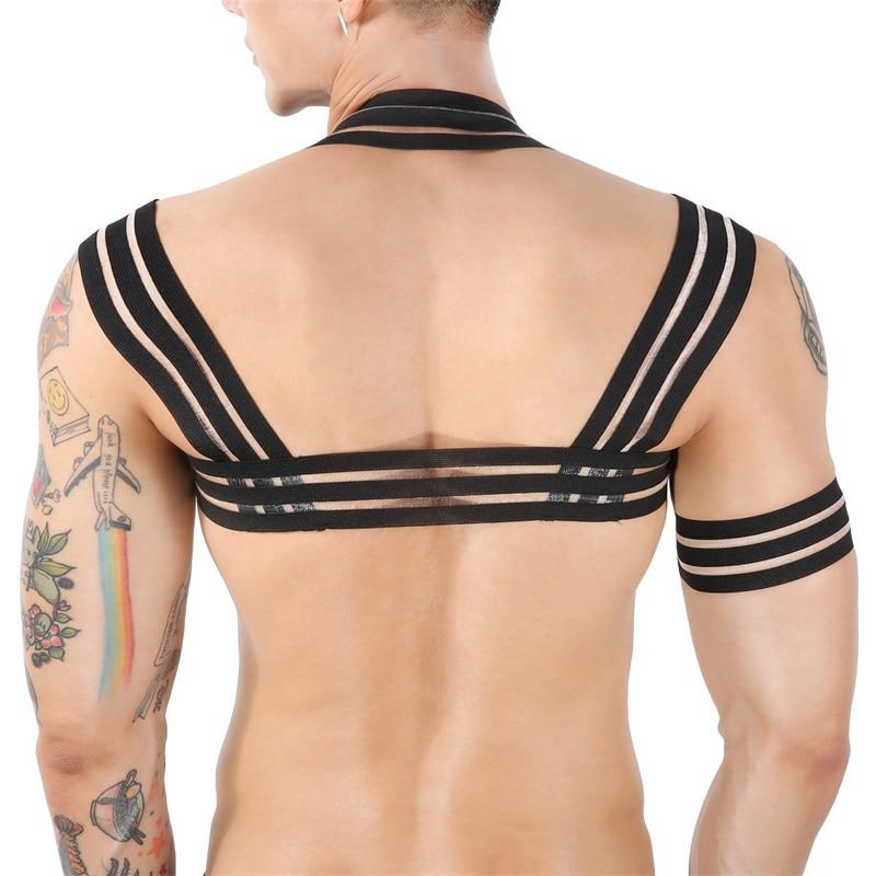 ORVLS Waterfall Harness + Metallic Jock Briefs | dmunderwear detail image 13