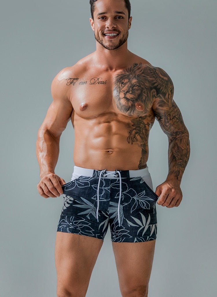 ORVLS Wild Forest Swim Trunks | dmunderwear detail image 7