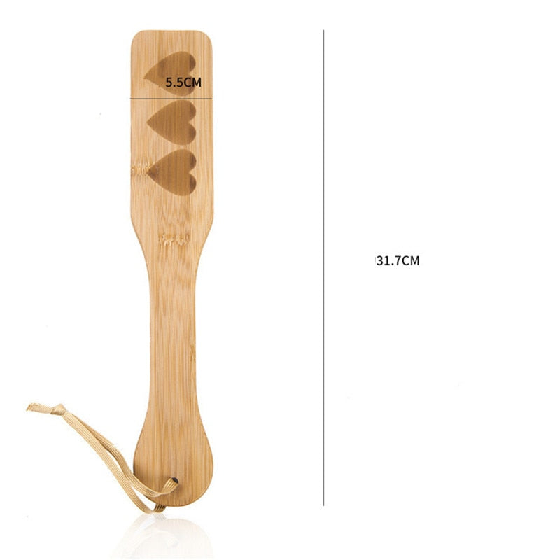 Wooden Spanking Paddle | dmunderwear detail image 3