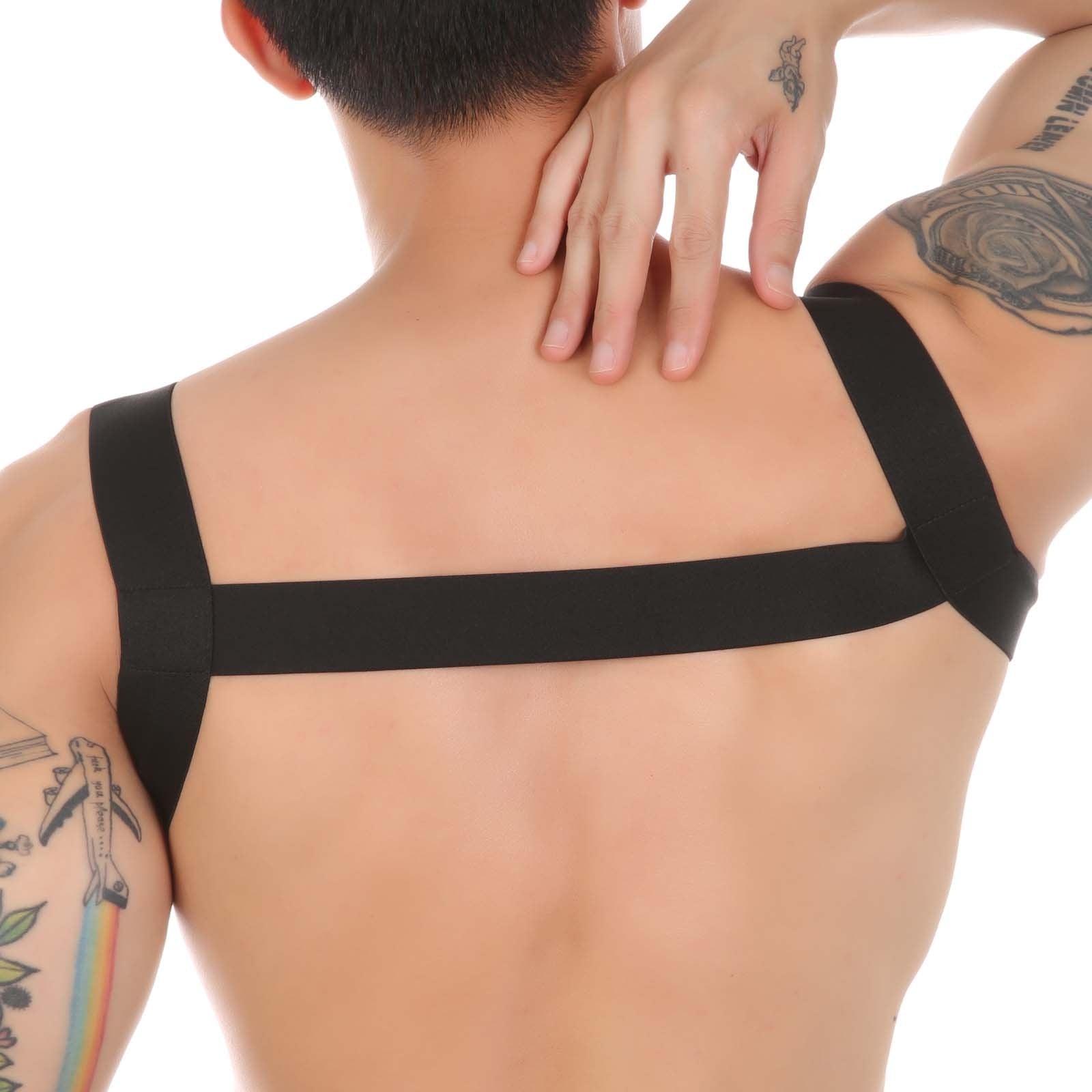 X Strap Harness | dmunderwear detail image 2