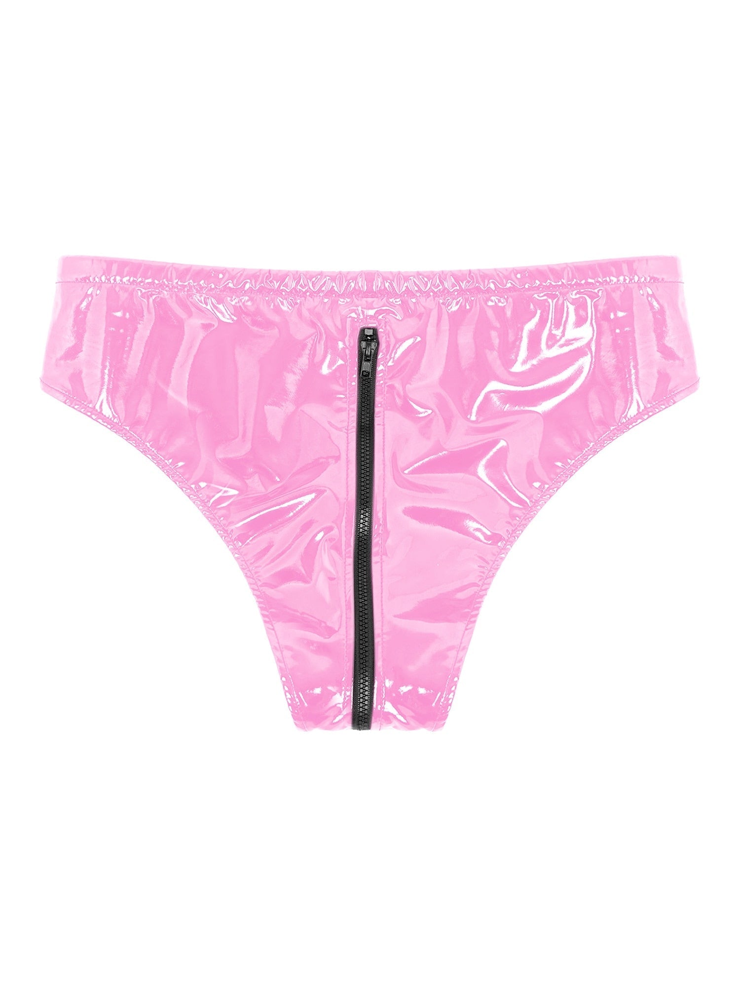 ORVLS Zip Around Latex Briefs | dmunderwear detail image 6